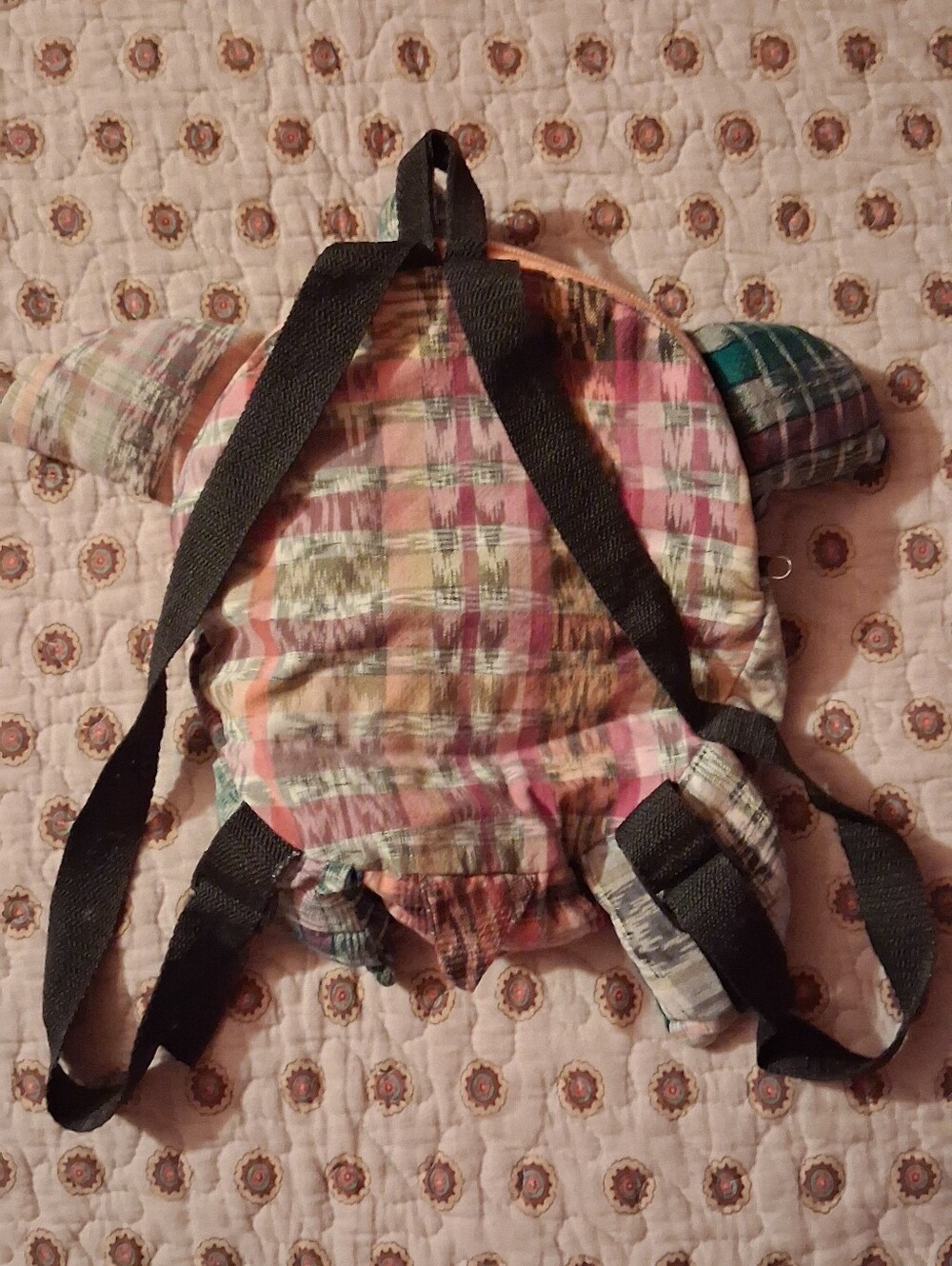 Patchwork Turtle Backpack - Picture 2 of 2